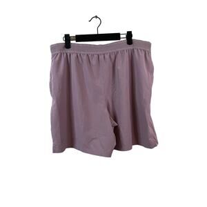 Fabletics Purple Running Shorts - Size XL - With Pockets!